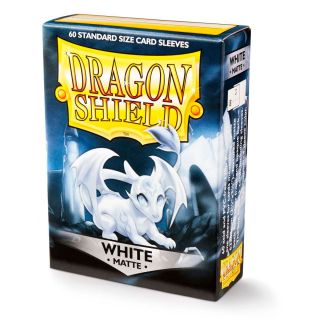 Dragon Shield Standard Sleeves Matte - White 60ct. (AT-11205)