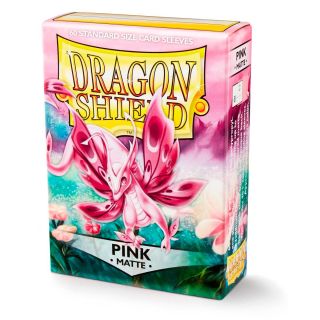 Dragon Shield Standard Sleeves Matte - Pink 60ct. (AT-11212)