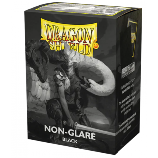Dragon Shield Standar Sleeves Matte Non Glare 100ct - Black