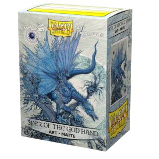 Dragon Shield Standard Size Sleeves Art Matte - Seer of the God Hand 100ct (AT-12038)