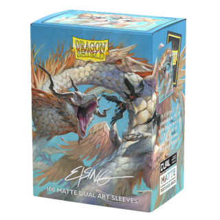 Dragon Shield Standard Size Sleeves Dual Art Matte 100ct. "The Ejsingandr"