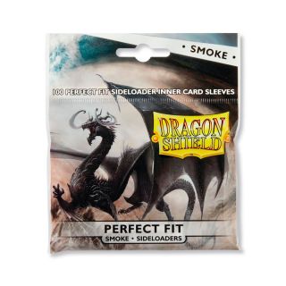 Dragon Shield Perfect Fit Standard Size Sideloaders - Smoke 100 ct.