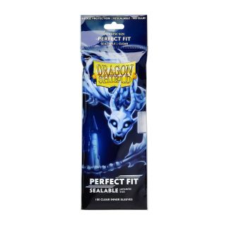 Dragon Shield Perfect Fit Japanese Sealable - Clear 100ct.