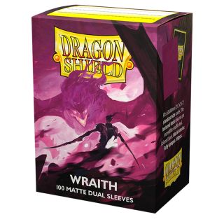 Dragon Shield Standard Sleeves Matte Dual - Wraith 'Alaric, Chaos Wraith' 100ct.