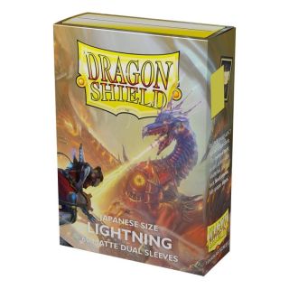 Dragon Shield Japanese Sleeves Matte Dual - Lightning 60ct.