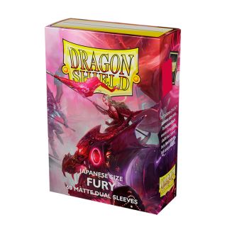 Dragon Shield Japanese Sleeves Matte Dual - Fury 'Alaria, Commonwealth Champion' 60ct.