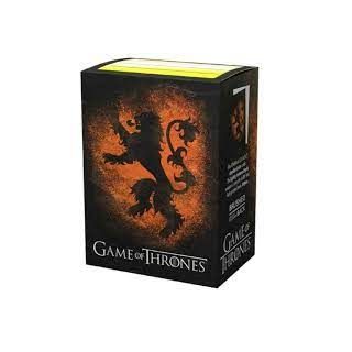 Dragon Shield Standard Sleeves Art Brushed - Game of Thrones - House Lannister 100ct. (AT-16030)