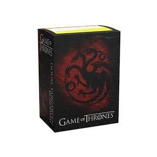 Dragon Shield Standard Sleeves Art Brushed - Game of Thrones - House Targaryen 100ct. (AT-16031)