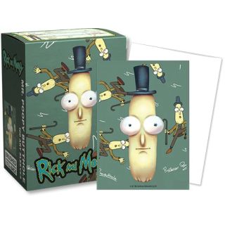 Dragon Shield Standard Sleeves Art Brushed - Rick And Morty - "Mr. Poopy Butthole" 100ct.