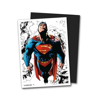 Dragon Shield Standard Size Sleeves Art Matte 100ct - Superman Core (Full Color Variant)