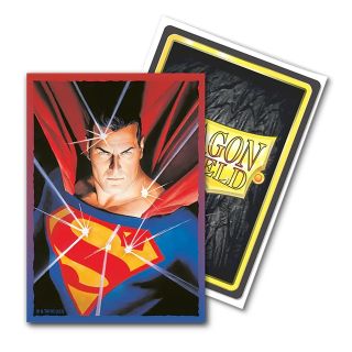 Dragon Shield Standard Size Sleeves Art Matte 100ct - Superman Series - Superman