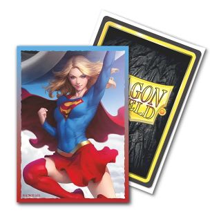 Dragon Shield Standard Size Sleeves Art Matte 100ct - Superman Series - Supergirl
