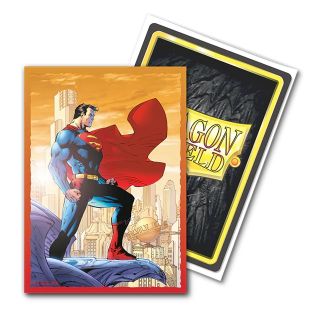 Dragon Shield Standard Size Sleeves Art Matte 100ct - Superman Series - Superman 2