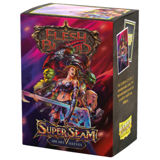 Dragon Shield Standard Sleeves 'Flesh and Blood" - SUPER SLAM 100ct.