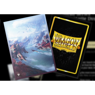 Dragon Shield Standard Size Sleeves Dual Art Matte 100ct. - Landfall Series - Scalding Tarn