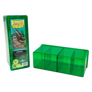 Dragon Shield Four Compartment Box  - Green (AT-20304) ***OOP***