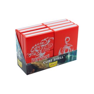 Dragon Shield Cube Shell - Red 8ct. (AT-30507)