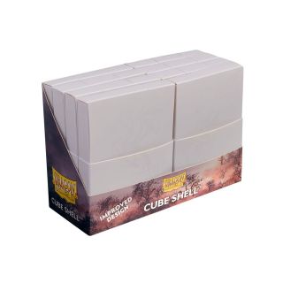 Dragon Shield Cube Shell - Ashen White 8ct. (AT-30535)