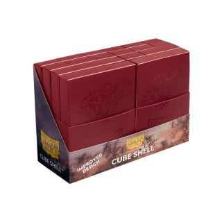 Dragon Shield Cube Shell - Blood Red 8ct. (AT-30550)