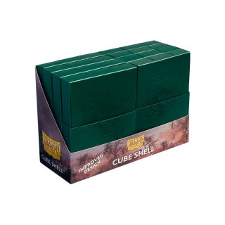 Dragon Shield Cube Shell - Forest Green 8ct. (AT-30551)