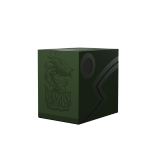 Dragon Shield Deck Double Shell - Forest Green/Black