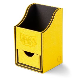 Dragon Shield Nest+ Box  - Yellow / Black (AT-40211)
