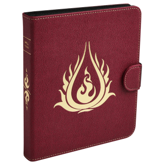 Dragon Shield RPG Portfolio Spell Codex - Blood Red