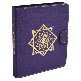 Dragon Shield RPG Portfolio Spell Codex - Arcane Purple
