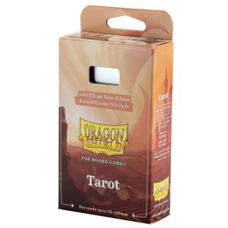 Dragon Shield Board Game Sleeves - Clear/NonGlare - Tarot 100ct.