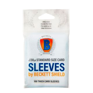 Beckett Shield Card Sleeves - Thick Cards 100ct. (AT-90402)