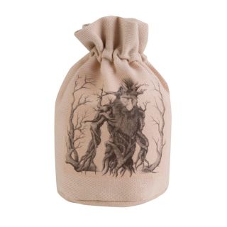 Q-Workshop: Forest Beige black Dice Pouch (BFOR111)