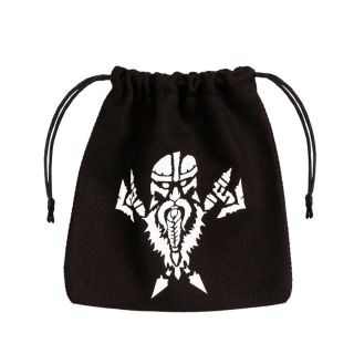 Q-Workshop: Dwarven Black white Dice Bag (BDWA103)