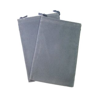 Chessex Small Dice Bag Suedecloth - Dark Grey (02371)