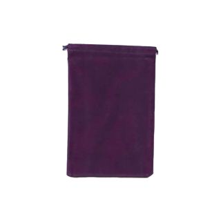 Chessex Small Dice Bag Suedecloth - Purple (02377)