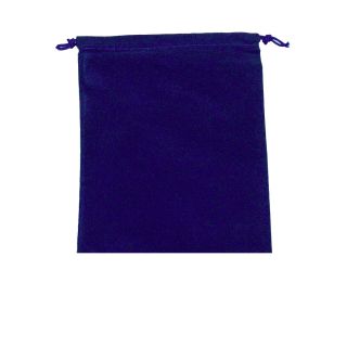 Chessex Large Dice Bag Suedecloth - Royal Blue (02396)
