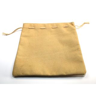 Chessex Leather Bag Tan 7" x 8"
