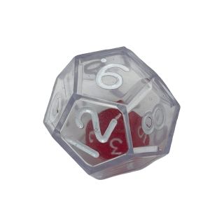 Chessex 12 Sided Double Dice Clear Translucent (KOP12457)