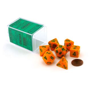 Chessex Speckled Polyhedral Lotus 7-Die Set..(25312)