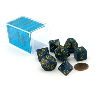 Chessex Speckled Polyhedral Twilight 7-Die Set (25366)