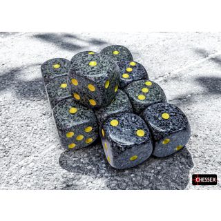 Chessex Speckled Urban Camo 16mm d6 Dice Block (12 ct)