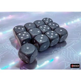 Chessex Speckled Hi-Tech 16mm d6 Dice Blockk (12 ct)