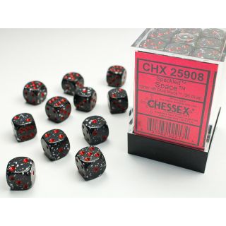 Chessex Speckled 12mm d6 Dice Block (36ct.) - Space