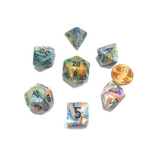 Chessex Festive Polyhedral Vibrant/brown 7-Die Set (27441)
