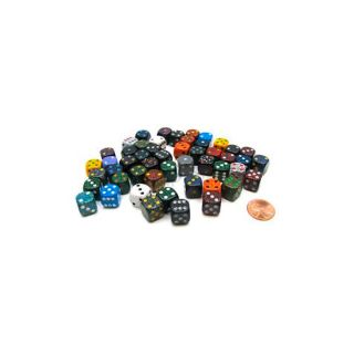 Chessex Bag of 50 Dice Menagerie #3: Speckled Dice d6 (LE731)
