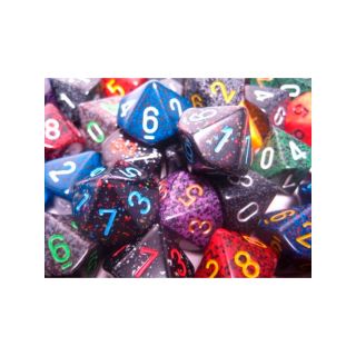 Chessex Bag of 50 Dice Menagerie #3: Speckled Dice d10 (LE733)