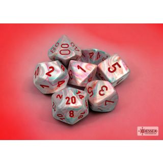 Chessex Festive Polyhedral Pop Art/red 7-Die Set