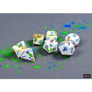 Chessex Brush Polyhedral Breezy/blue 7-Die Set