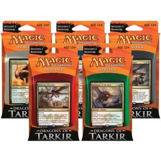 Magic the Gathering: Dragons of Tarkir Intro Pack Display (10 packs) - ENGLISH ***NET PRICE***