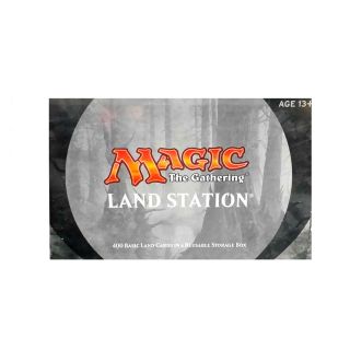 Magic the Gathering -  Shards of  Alara Land Station box  (400 basic lands) 