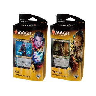 Magic the Gathering: 'GUILDS OF RAVNICA' Planeswalker Deck Display (6ct.)..- ENGLISH